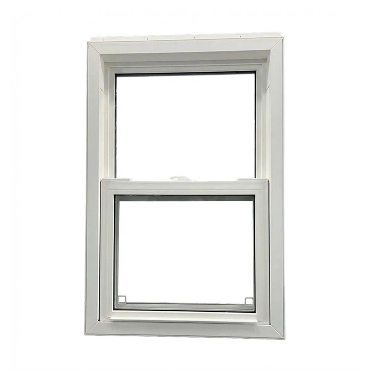 Windows à guillotine double UPVC de taille personnalisée pour un remplacement fiable