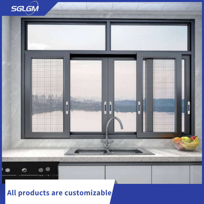 Fenêtre en verre coulissant feuilleté