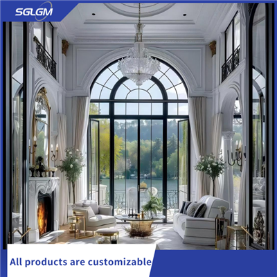 Portes doubles en aluminium