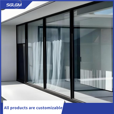 Porte vitrée du balcon