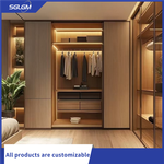 Armoires encastrées à portes coulissantes